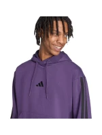 Pánska mikina adidas Essentials 3-Stripes Fleece Sweatshirt purple JX0740 pánska