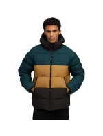 Puma Pánska mono bunda s kapucňou green-brown-black 688367 75 muži