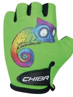 CHIBA COOL KIDS rukavice chameleón zelené S
