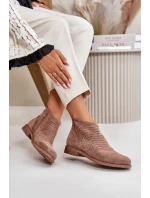 Dámske členkové topánky Acorn Brown S.Barski Dámske členkové topánky Acorn Brown S.Barski