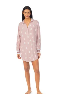 Dámska nočná košeľa YI2322672 215 staroružová - DKNY