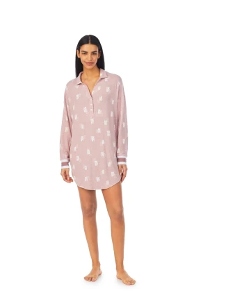 Dámska nočná košeľa YI2322672 215 staroružová - DKNY