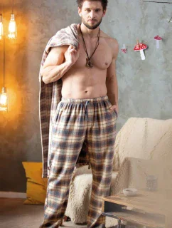 PÁNSKE PYŽAMOVÉ NOHAVICE MHT 402 B24