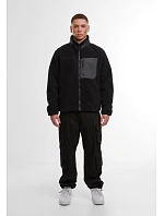 Build your Brand BY 406 Unisexová fleecová bunda „Bonded Sherpa“ 56.0406 tmavomodrá Build your Brand BY 406 Unisexová fleecová bunda „Bonded Sherpa“ 56.0406 tmavomodrá