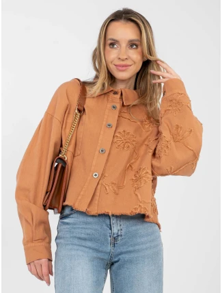 IT KR bunda FL9993.77 tmavo oranžová