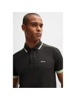 Pánske polo tričko BOSS Paddy 1 Charcoal regular fit black (50512995-016) Pánske polo tričko BOSS Paddy 1 Charcoal regular fit black (50512995-016)