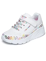 Detské tenisky Skechers UNO LITE HEART CRAZE 314091L WMLT Detské tenisky Skechers UNO LITE HEART CRAZE 314091L WMLT