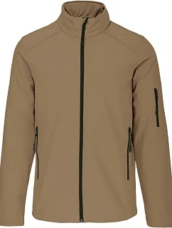 Kariban K 401 Pánska 3-vrstvová softshellová bunda 20.K401 camel