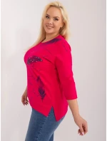 Blúzka RV BZ 9433.81 fuchsiová