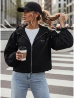 Dámska nadrozmerná bunda CATRAL black FashionStreet TY4189