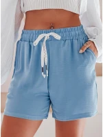 Dámske šortky NOT TOMORROW blue FashionStreet SY0446 Dámske šortky NOT TOMORROW blue FashionStreet SY0446