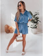 Dámsky plátenný set nadrozmernej veľkosti LINEN LOVE navy blue FashionStreet AY1138 Dámsky plátenný set nadrozmernej veľkosti LINEN LOVE navy blue FashionStreet AY1138