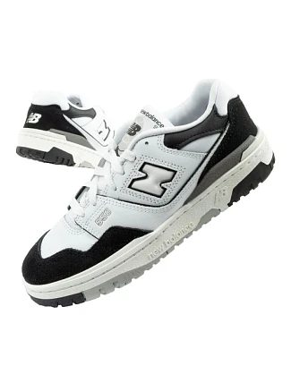 Nová rovnováha 550 Športová obuv Mládež kožené tenisky Móda čierna biela deti