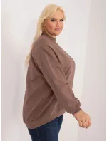 Mikina RV BL 6299.11 hnedá