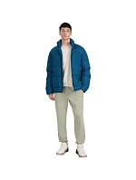 Pánska páperová bunda 4F M0707 tmavomodrá 4FRAW25TDJAM0707 30S pánska