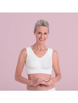 Mníchovská kompresná podprsenka so zapínaním vpredu 1164 biela - Anita Care