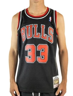 Mitchell & Ness pánske Chicago Bulls NBA Swingman Alternate Jersey Bulls 97 Scottie Pippen SMJYGS18151-CBUBLCK97SPI pánske