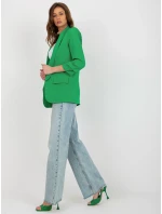 Dámske sako DHJ MA 7684 svetlo zelené