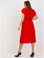 Šaty DHJ SK 8839 1.23X červená Šaty DHJ SK 8839 1.23X červená