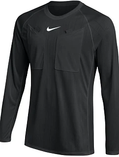 Pánske tričko Nike Dri-FIT Referee III s dlhým rukávom, čierne, HV8326 010