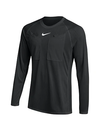 Pánske tričko Nike Dri-FIT Referee III s dlhým rukávom, čierne, HV8326 010 Pánske tričko Nike Dri-FIT Referee III s dlhým rukávom, čierne, HV8326 010