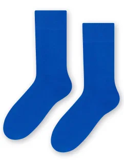 Steven 056 oblek obyčajný farba:modrá 092