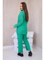 2-dielna skladaná súprava svetlo zelená