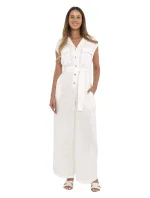 NM KO JK62602.65P ecru overal