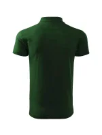 Single J. pánska polokošeľa fľaškovo zelená