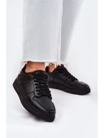 Sneakersy Damskie Big Star RR274A242 HI-POLY SYSTEM Czarne