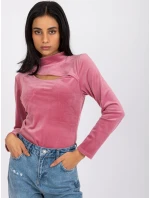 Blúzka DHJ BZ 6561.09P tmavo ružová