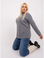 PM SW PM717 Sveter.20 tmavo šedá