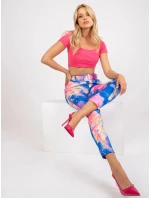 Dámske nohavice SP 12787A.29X tmavo modrá - Rosa Rossa