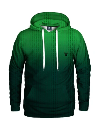 Pánska mikina H-K AFD737 zelená - Aloha