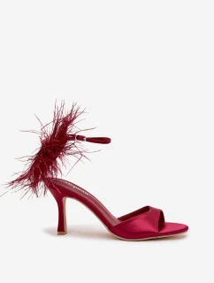 Sandále na podpätku model 222267 Krok vo veľkom štýle