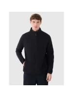 Pánska trekingová bunda 4F 4FWSS25TFLEM304-20S s fleecovým stojačikom