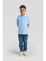 Fruit of the Loom Kids 65/35 Polo Detské piqué polo 16.3417 biele Fruit of the Loom Kids 65/35 Polo Detské piqué polo 16.3417 biele