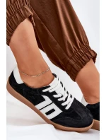 Sneakersy Buty Sportowe Zamszowe Vinceza 79517 Czarne