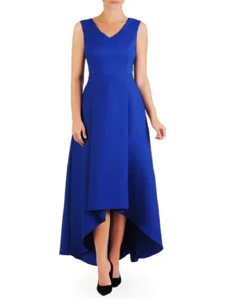 Dámske spoločenské šaty Jenifer kr.modrá - Jersa Dámske spoločenské šaty Jenifer kr.modrá - Jersa