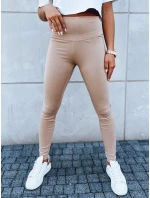 Dámske legíny LOOK ME camel FashionStreet UY1620 Dámske legíny LOOK ME camel FashionStreet UY1620