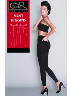Čierne dámske legíny Gatta Next Leggins 44531