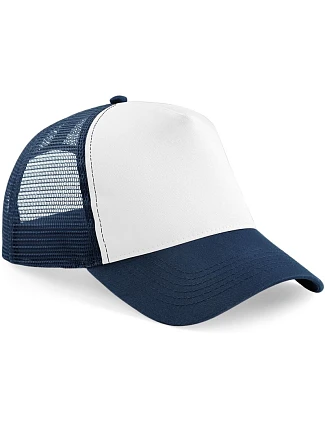 Beechfield B 640 5-panelová čiapka typu Trucker 53.0640 francúzska námornícka modrá/biela
