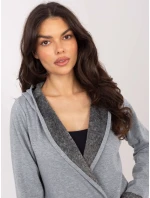 Mikina D68450M01066D3 sivá