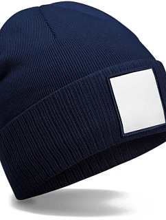 Beechfield B 337R Čiapka Patch 53.337R oxford navy/biela