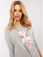 Blúzka CLM BZ 0035.93 sivá