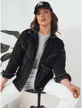 Dámska džínsová bunda BERENICES black FashionStreet TY4327