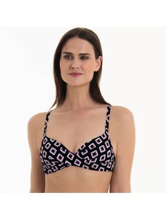 Vrchný diel plaviek Style Maja - Vrchný diel plaviek 8766-1 black - RosaFaia