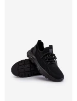 Sneakersy Męskie HI-POLY SYSTEM Big Star NN174467 Czarne