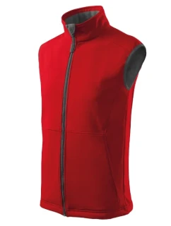 Vision pánska softshellová vesta červená