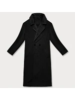 Dámsky oversize kabát 11Z8161 Black - J.Style